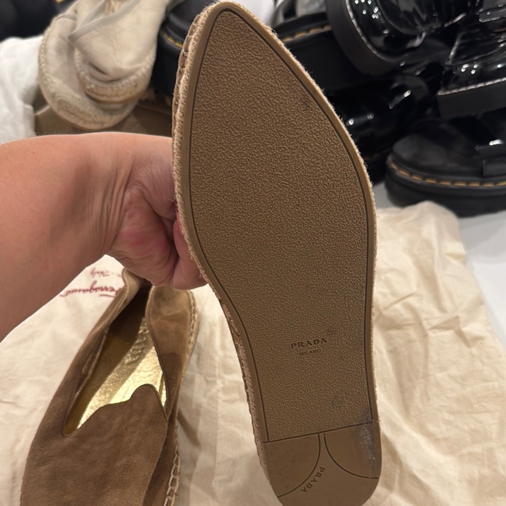Prada Brown Espadrilles - Picture 2 of 5